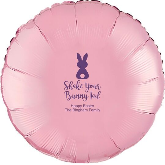 Shake Your Bunny Tail Mylar Balloons